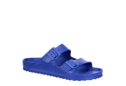 Birkenstock Mens Arizona Essentials Slide Sandal - Blue