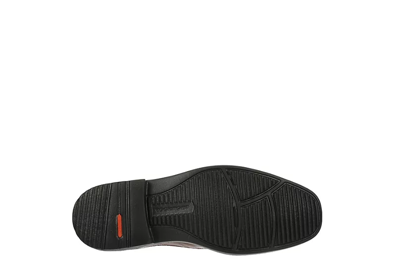 Rockport Mens Style Leader 2 Bike Toe Slip On Oxford - Brown 9 Rockport Mens Style Leader 2 Bike Toe Slip On Oxford - Brown - Image 7