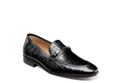 Stacy Adams Mens Ferdinand Moc Toe Slip On Oxford - Black