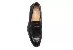 Stacy Adams Mens Ferdinand Moc Toe Slip On Oxford - Black -Shoe Shop US 01 501551 05