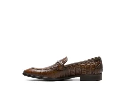 Stacy Adams Mens Ferdinand Moc Toe Slip On Oxford - Cognac -Shoe Shop US 01 501552 03