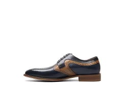 Stacy Adams Mens Palmer Plain Toe Medallion Oxford - Navy 12 Stacy Adams Mens Palmer Plain Toe Medallion Oxford - Navy -Shoe Shop US 01 501554 03