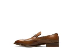 Stacy Adams Mens Pryce Wingtip Perf Slip On Oxford - Cognac -Shoe Shop US 01 501561 03