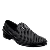 Stacy Adams Mens Sabre Spiked Slip On Oxford - Black