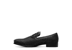 Stacy Adams Mens Sabre Spiked Slip On Oxford - Black -Shoe Shop US 01 501562 03