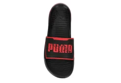 Puma Mens Viz Tech Slide Sandal - Black -Shoe Shop US 01 501566 05