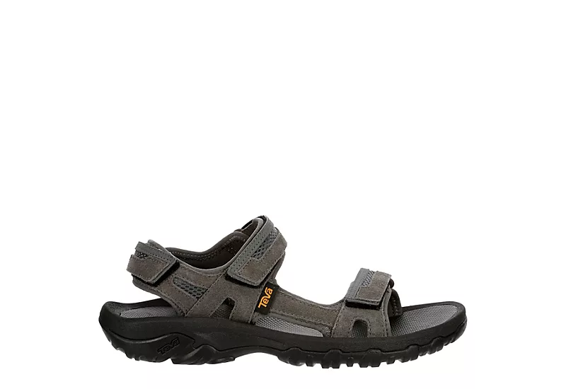 Teva Mens Hudson Outdoor Sandal - Grey 4 Teva Mens Hudson Outdoor Sandal - Grey - Image 2