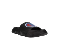 Champion Mens Meloso Squish Slide Sandal - Black