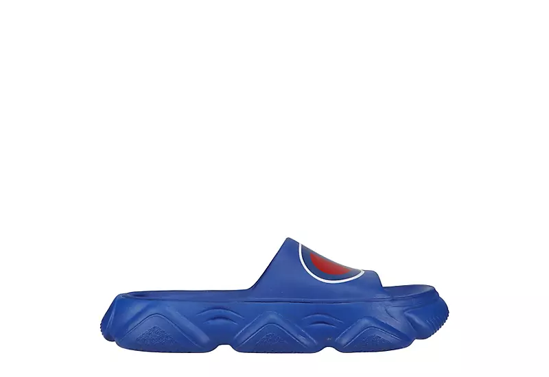 Champion Mens Meloso Squish Slide Sandal - Blue 4 Champion Mens Meloso Squish Slide Sandal - Blue - Image 2