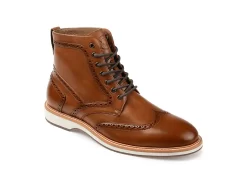 Thomas & Vine Mens Enzzo Lace-up Boot - Cognac