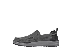 Skechers Mens Arch Fit Melo Slip On Sneaker - Grey -Shoe Shop US 01 501696 02