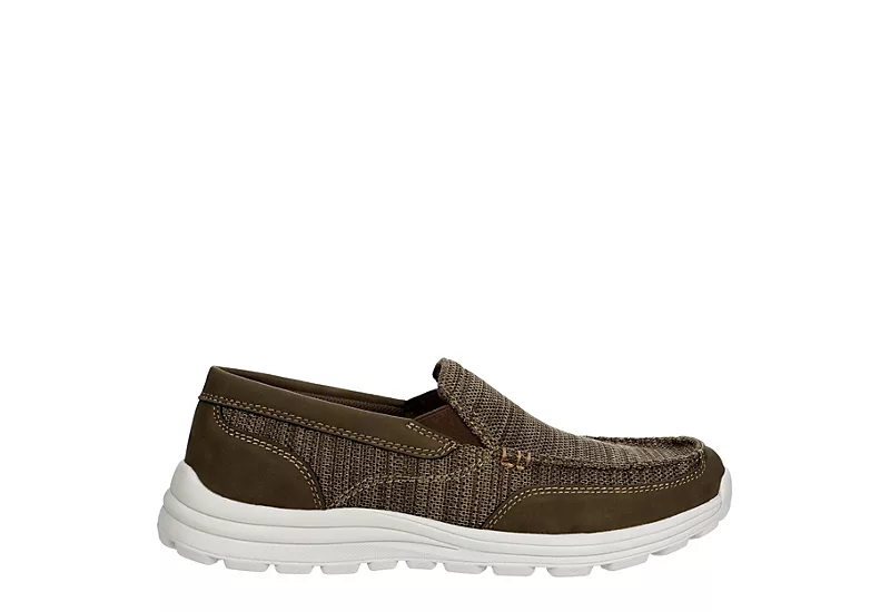 Day Five Mens Belize Slip On Sneaker - Brown 4 Day Five Mens Belize Slip On Sneaker - Brown - Image 2