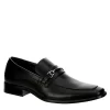 Restoration Mens Matt Slip On Oxford - Black