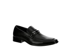 Restoration Mens Matt Slip On Oxford - Black