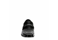 Restoration Mens Matt Slip On Oxford - Black -Shoe Shop US 01 501710 02