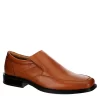 Borelli Mens Trenton Slip On Oxford - Cognac