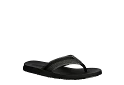 Day Five Mens Board Walk Flip Flop Sandal - Black