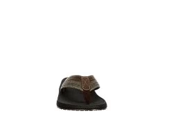 Day Five Mens Board Walk Flip Flop Sandal - Brown -Shoe Shop US 01 501730 02