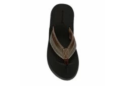 Day Five Mens Board Walk Flip Flop Sandal - Brown -Shoe Shop US 01 501730 05