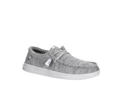 Heydude Mens Wally Slip On Sneaker - Grey