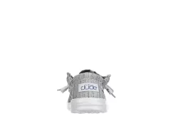 Heydude Mens Wally Slip On Sneaker - Grey -Shoe Shop US 01 501794 04