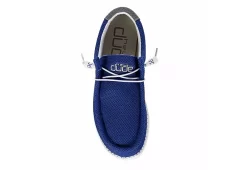 Heydude Mens Wally Slip On Sneaker - Blue -Shoe Shop US 01 501809 05