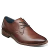Florsheim Mens Flex Plain Toe Oxford - Cognac -Shoe Shop US 01 501826 00
