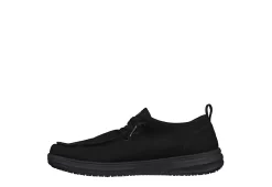 Skechers Mens Arch Fit Melo Slip Resistant Work Shoe - Black -Shoe Shop US 01 501849 02