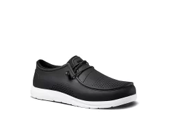 Reef Mens Water Coast Slip On Sneaker - Black