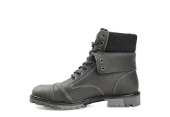 Territory Mens Grind Lace-up Boot - Grey 12 Territory Mens Grind Lace-up Boot - Grey -Shoe Shop US 01 501955 03