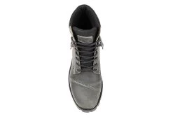 Territory Mens Grind Lace-up Boot - Grey 14 Territory Mens Grind Lace-up Boot - Grey -Shoe Shop US 01 501955 05