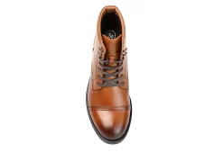 Thomas & Vine Mens Darko Lace-up Boot - Cognac 14 Thomas & Vine Mens Darko Lace-up Boot - Cognac -Shoe Shop US 01 501980 05