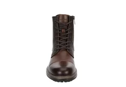 Franco Fortini Mens James Lace-up Boot - Brown -Shoe Shop US 01 502008 02