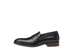 Johnston & Murphy Mens Stockton Penny Loafer Oxford - Black -Shoe Shop US 01 502050 03