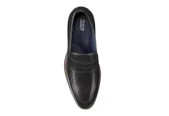Johnston & Murphy Mens Stockton Penny Loafer Oxford - Black -Shoe Shop US 01 502050 05