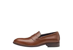 Johnston & Murphy Mens Stockton Penny Loafer Oxford - Dark Tan -Shoe Shop US 01 502051 03