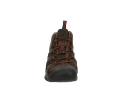 Keen Mens Siskiyou Mid Waterproof Hiking Boot - Brown -Shoe Shop US 01 502059 02