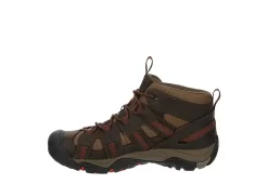 Keen Mens Siskiyou Mid Waterproof Hiking Boot - Brown -Shoe Shop US 01 502059 03