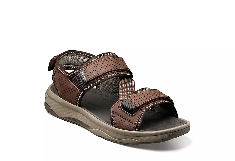 Florsheim Mens Tread Lite River Outdoor Sandal - Brown 3 Florsheim Mens Tread Lite River Outdoor Sandal - Brown