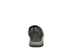 Florsheim Mens Tread Lite Flip Flop Sandal - Black -Shoe Shop US 01 502189 04