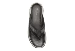 Florsheim Mens Tread Lite Flip Flop Sandal - Black -Shoe Shop US 01 502189 05