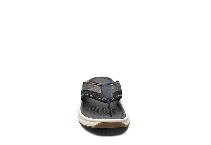 Florsheim Mens Tread Lite Flip Flop Sandal - Navy 5 Florsheim Mens Tread Lite Flip Flop Sandal - Navy - Image 3