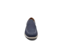 Florsheim Mens Montigo Canvas Venetian Loafer Oxford - Navy -Shoe Shop US 01 502198 02