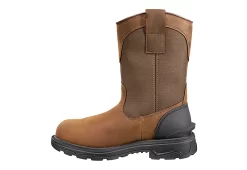 Carhartt Mens Ironwood Waterproof 11-inch Wellington Work Boot - Brown -Shoe Shop US 01 502199 03