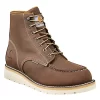Carhartt Mens Waterproof 6-inch Moc Toe Wedge Boot - Brown -Shoe Shop US 01 502201 00