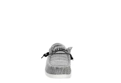 Heydude Mens Wally Slip On Sneaker - Pale Grey -Shoe Shop US 01 502212 02