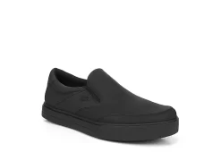 Dr. Scholl's Mens Valiant Slip Resistant Work Shoe - Black