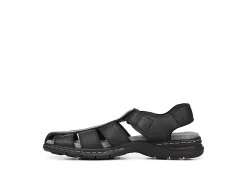 Dr. Scholl's Mens Gaston Outdoor Sandal - Black -Shoe Shop US 01 502234 03