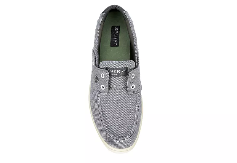 Sperry Mens Outer Banks Boat Shoe - Grey 8 Sperry Mens Outer Banks Boat Shoe - Grey - Image 6