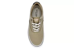 Sperry Mens Halyard Cvo Sneaker - Khaki -Shoe Shop US 01 502259 05